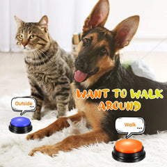 Pet Recordable Button Toy